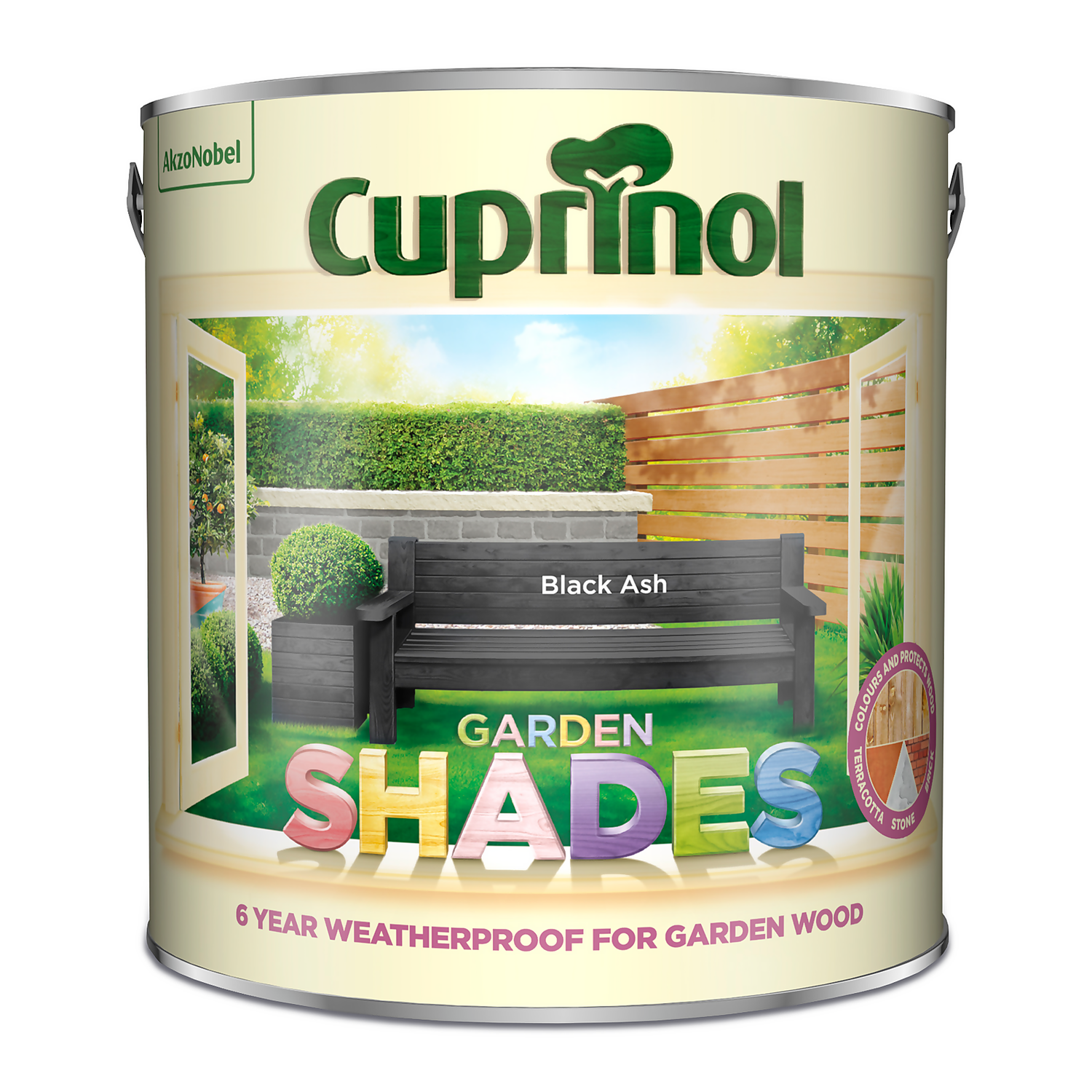 Cuprinol Garden Shades Black Ash - 2.5L 5 Cuprinol Garden Shades Black Ash - 2.5L - Image 3