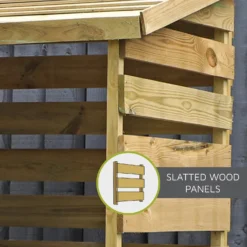 Mercia Double Log Store -Sandtex Shop 12806821 1265011214411964