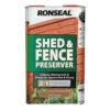 Ronseal Shed & Fence Preserver Light Brown - 5L 1 Ronseal Shed & Fence Preserver Light Brown - 5L -Sandtex Shop 12807055 6884831953465192