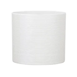 White Plant Pot - 16cm -Sandtex Shop 12807862 2034833203529525