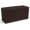 Keter Marvel Plus Outdoor Garden Storage Box 270L - Brown -Sandtex Shop 12808515 1524900023225876