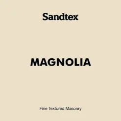 Sandtex® Textured Masonry Paint Magnolia - 5L -Sandtex Shop 12809198 1194871504845998
