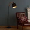 Caleb Floor Lamp - Black -Sandtex Shop 12809234 4894832987730945