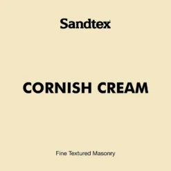 Sandtex® Textured Masonry Paint Cornish Cream - 5L -Sandtex Shop 12809504 1154871503778682