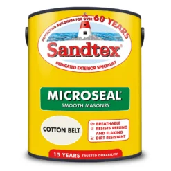 Sandtex® Ultra Smooth Masonry Paint Cotton Belt - 5L -Sandtex Shop 12809833 7564871561590914