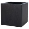 Plaza Cube Planter In Black - 44cm -Sandtex Shop 12813134 3694831604926920