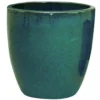 Chiswick Egg Planter In Dark Green - 35cm 1 Chiswick Egg Planter In Dark Green - 35cm -Sandtex Shop 12813289 1164831603445961