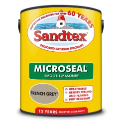 Sandtex® Ultra Smooth Masonry Paint French Grey - 5L -Sandtex Shop 12813522 1994871812664931