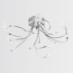 Flora 5 Lamp Semi-Flush Ceiling Light -Sandtex Shop 12815958 1934938641731503