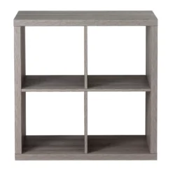 Clever Cube 2x2 Storage Unit - Grey Oak -Sandtex Shop 12816001 3714833168328632