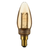TCP LED Vintage Candle 9WEQ E14 Twist Light Bulb -Sandtex Shop 12819065 1274917176581917