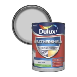 Dulux Weathershield All Weather Smooth Masonry Paint Pale Slate - 5L -Sandtex Shop 12822847 2124833202313697