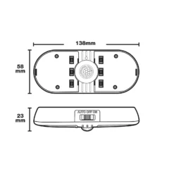 Arlec LED Motion Utility Light -Sandtex Shop 12823645 2045007580194936