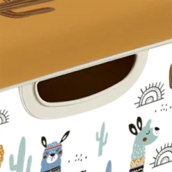 Curver Stockholm Llama Plastic Deco Storage Box - Multi-Coloured - 22L -Sandtex Shop 12824053 1064832982957858