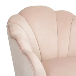 Sophia Scallop Occasional Chair - Blush -Sandtex Shop 12836665 1074861201699719