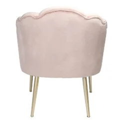 Sophia Scallop Occasional Chair - Blush -Sandtex Shop 12836665 4934861201660533