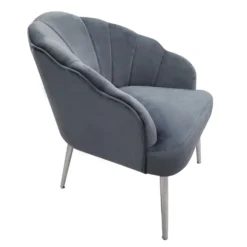 Sophia Scallop Occasional Chair - Grey 12 Sophia Scallop Occasional Chair - Grey -Sandtex Shop 12838886 1634940538203316