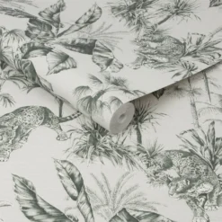 Superfresco Easy Zanzibar Green Wallpaper -Sandtex Shop 12841510 1894833227737818