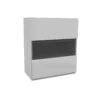 Handleless Grey Gloss 500mm Glass Wall Unit 2 Handleless Grey Gloss 500mm Glass Wall Unit -Sandtex Shop 12842141 2004831967407986