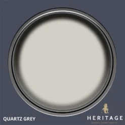 Dulux Heritage Matt Emulsion Paint Quartz Grey - 2.5L -Sandtex Shop 12881991 6754843781686851