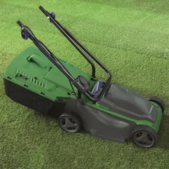 Powerbase 1200W Electric Lawn Mower - 32cm -Sandtex Shop 12882290 1314843578524355
