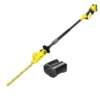 STANLEY FATMAX V20 18V Cordless Pole Hedge Trimmer 45cm (Sfmcph845M1-Gb) -Sandtex Shop 12882305 1064843590206631