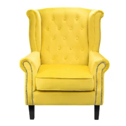 Chester Armchair - Mustard -Sandtex Shop 12882875 1654887372870213