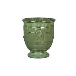 Regent Glazed Urn Planter - 21cm -Sandtex Shop 12885371 2114843486612005