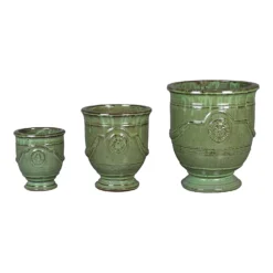 Regent Glazed Urn Planter - 21cm -Sandtex Shop 12885371 4114843486638000