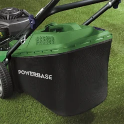 Powerbase 125cc Petrol Lawn Mower - 41cm -Sandtex Shop 12885510 2814843580224899