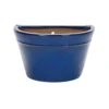 Chiswick Blue Glazed Wall Pot - 29cm -Sandtex Shop 12885698 2064843613973813