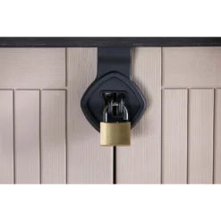 Keter Store It Out Midi Outdoor Garden Storage Shed 880L - Beige/Brown -Sandtex Shop 12885761 8284898752589709