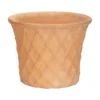 Terracotta Lattice Cone Plant Pot - 40cm