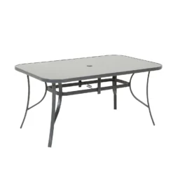 Rowly 6 Seater Garden Dining Set With Parasol 9 Rowly 6 Seater Garden Dining Set With Parasol -Sandtex Shop 12887808 5744843690412079