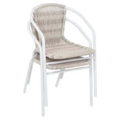 Eloise Bistro Set - Natural -Sandtex Shop 12888000 8674869180815943