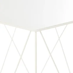 Hex Side Table Set Of 2 White -Sandtex Shop 12888151 1054947208508604