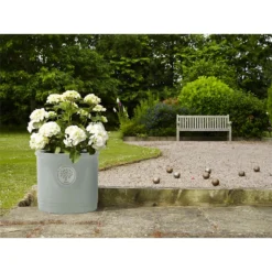 Glazed Heritage Duck Egg Cylinder - 38cm -Sandtex Shop 12889294 2004843676112927