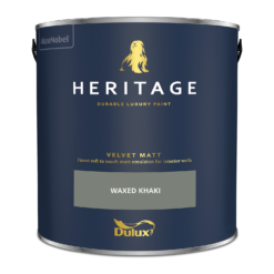 Dulux Heritage Matt Emulsion Paint Waxed Khaki - 2.5L -Sandtex Shop 12899143 1544847684711196
