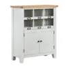 Ashstead Shoe Cupboard - Oak & Ivory -Sandtex Shop 12917100 8075036938118295