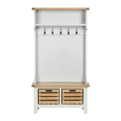 Ashstead Hallway Storage Unit - Ivory -Sandtex Shop 12917104 1114932975007530