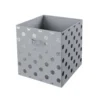 Living Elements Compact Cube Foil Spot Insert - Grey & Silver -Sandtex Shop 12932940 7844887876026445