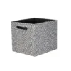 Clever Cube Patterned Fabric Insert - Black Jacquard -Sandtex Shop 12932948 1814900282416972