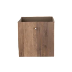 Clever Cube Timber Front Insert - Faux Dark Wood -Sandtex Shop 12932956 8174900282792578