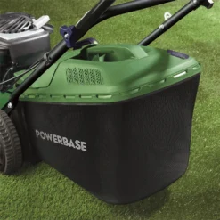 Powerbase 125cc 450e Petrol Lawn Mower - 41cm -Sandtex Shop 12940533 1844857008351772