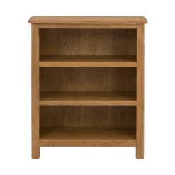 Norbury Low Bookcase - Oak -Sandtex Shop 12940841 5064873341038313