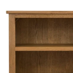 Norbury Low Bookcase - Oak -Sandtex Shop 12940841 5584873341116691