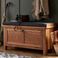 Norbury Hallway Bench - Oak 13 Norbury Hallway Bench - Oak -Sandtex Shop 12940842 1814893818891892