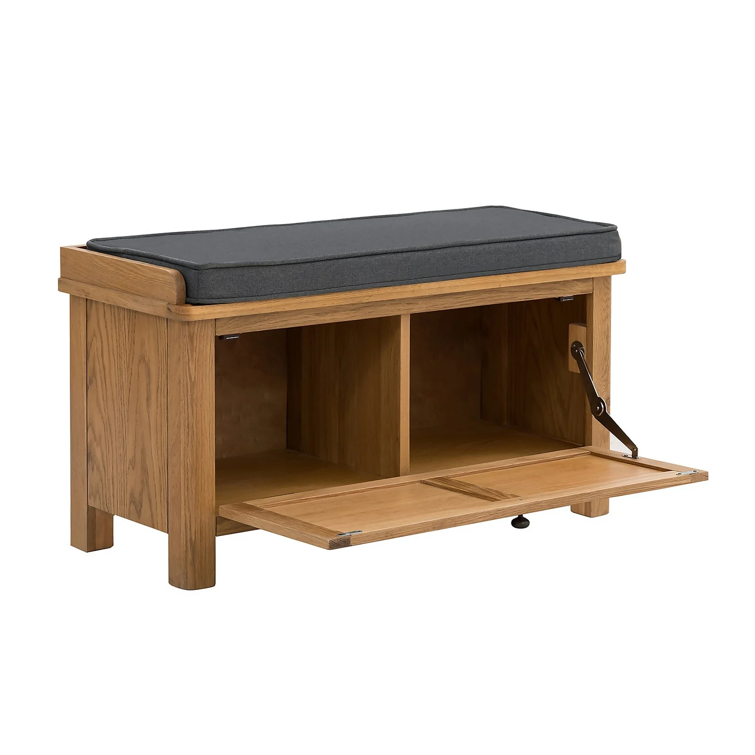 Norbury Hallway Bench - Oak 5 Norbury Hallway Bench - Oak - Image 3