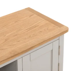 Norbury Wide TV Stand - Grey -Sandtex Shop 12940856 1244889184083892