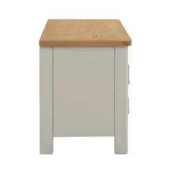Norbury Wide TV Stand - Grey -Sandtex Shop 12940856 9234873338466212